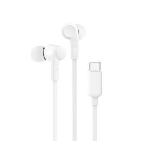 Belkin Écouteurs USB-C kit main libre Blanc