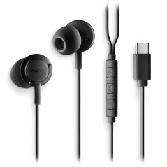 NGS Cross Step USB-C Earphones Black | Smarty