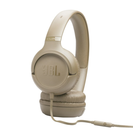 JBL Casque filaire Tune 530 JBLT530BEG – Jack 3,5 mm Beige