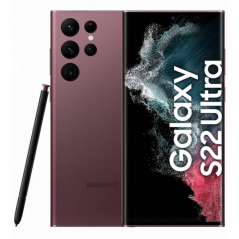 Samsung Galaxy S22 Ultra 5G 256 Go - Bordeaux (Ecran + Style