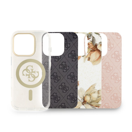 Coque GUESS pour iPhone V4 – Transparente avec support intégré