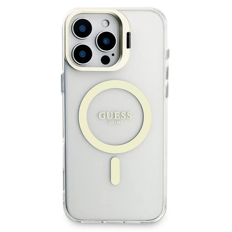 Coque GUESS pour iPhone V5 – Transparente cadre caméra interchangeable