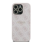 3-in-1 protection bundle GUESS for iPhone – MagSafe 4G Rhinestone Gold Pink