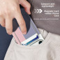 Coque iPhone ECO en PC avec porte-cartes magnétique – Bleu Coque iPhone ECO en PC avec porte-cartes magnétique – Bleu