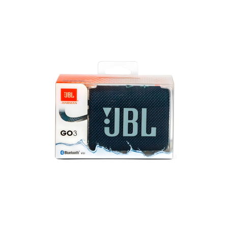 Enceinte Bluetooth Portable JBL Go 3 Bleu IP67 5H - JBLGO3BLU — JBL · Smarty Paris 18e