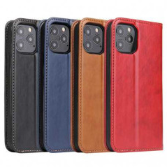 Étui portefeuille Mayline Samsung A marron | Smarty