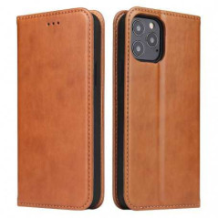Étui portefeuille Mayline Samsung A marron | Smarty