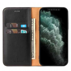 Étui portefeuille Mayline Samsung M noir