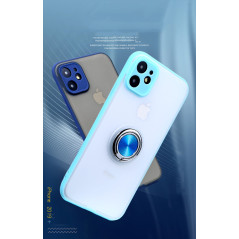 Black Samsung S Series case ring stand