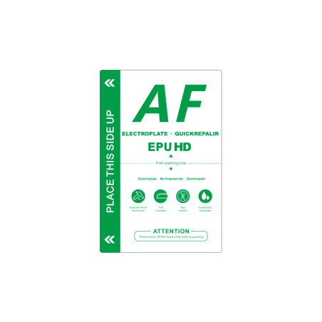 Film de protection AF Électroplate EPU 0.18mm Série Green G28 - 50 Pcs | Smarty Paris