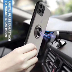 Red Samsung A Series case magnetic stand
