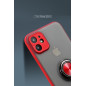 Matte Case ECO with Magnetic Ring Stand – Samsung A Series Red