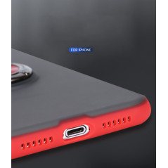 Red Samsung A Series case magnetic stand