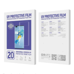 Film de protection UV pour écran universel 0,19 mm - 20 Pcs (Code CUTTING) | Smarty Paris