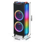 Bluetooth speaker ECO – dual 12-inch drivers 2000W Bluetooth speaker ECO – dual 12-inch drivers 2000W