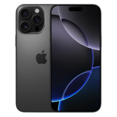 iPhone 16 Pro 256 Go Titane Noir - Grade A — Reconditionné G