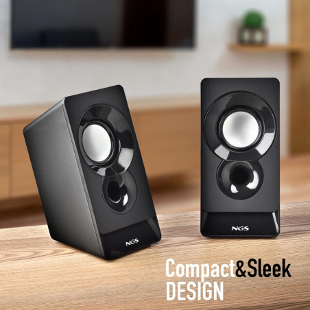 USB Multimedia Speaker NGS SB210 2.0 – Black