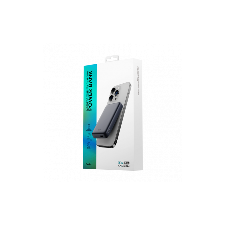 Power Bank MagSafe 6000 Mah avec Support - Benks MP09 - Noir - Aliment