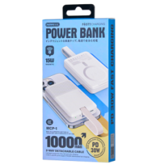 Power Bank Magnétique 10000 mAh REMAX MCP-1 – Charge Rapide PD 30W – 3