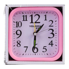 CIAOBOSI YG-08905 Alarm Clock 11 cm Pink | Smarty