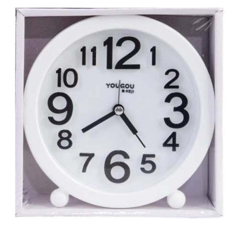 Réveil CIAOBOSI YOUGOU YG-08916 – 15 cm Blanc