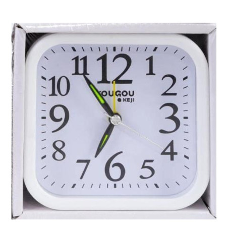 Alarm Clock CIAOBOSI YOUGOU YG-08904 – 15 cm White