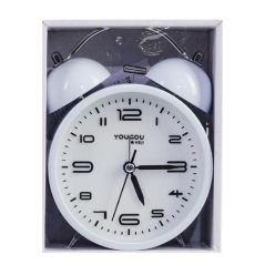 CIAOBOSI YOUGOU YG-08907 Alarm Clock 12 cm White