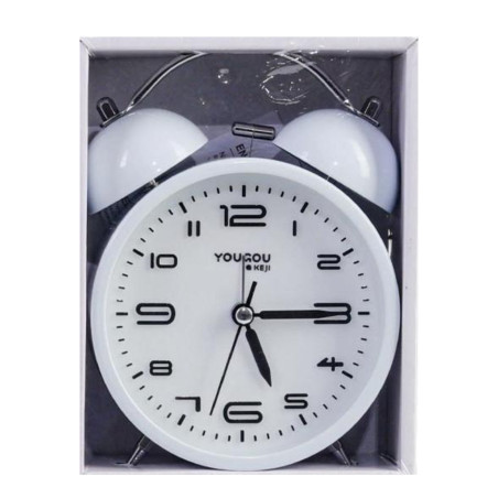 Réveil CIAOBOSI YOUGOU YG-08907 – 12 cm Blanc