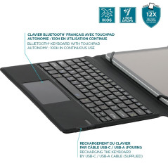 Clavier Bluetooth Mobilis tablette 9-11 pouces | Smarty