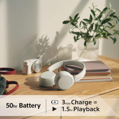 Sony WH-CH520 Bluetooth headphones beige | Smarty