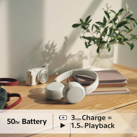 Sony Bluetooth headphones WH-CH520 – Beige