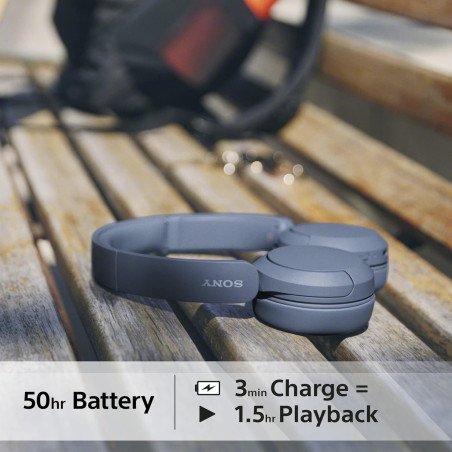 Sony Bluetooth headphones WH-CH520 – Blue