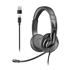 Casque USB-C stéréo NGS VOX605 noir | Smarty