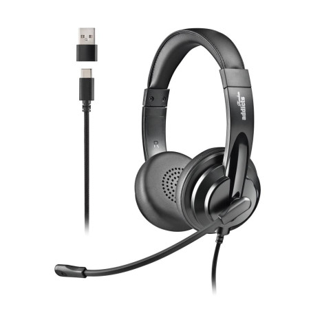 Casque USB-C stéréo NGS VOX605 noir | Smarty