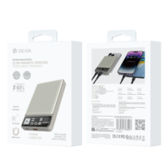 Power Bank Magnétique Sans Fil 10000 mAh Devia Extreme Speed Series S2