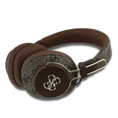 Casque Bluetooth sans fil Guess GUBHS72P4FC4MW – ENC Marron