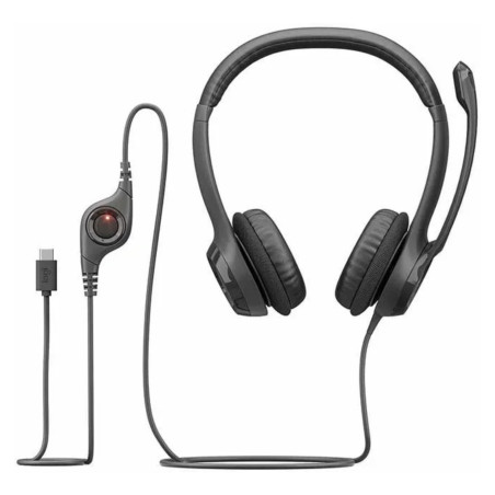Logitech USB-C Stereo Headset H390 – Black