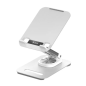 Metal Phone Stand Devia EL243 – Gray, adjustable and foldable 360° Metal Phone Stand Devia EL243 – Gray, adjustable and foldable 360°