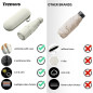 Compact Mini Umbrella ECO – Black, UV Protection, with Sleeve Compact Mini Umbrella ECO – Black, UV Protection, with Sleeve
