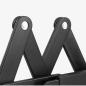 Cadenas pliable antivol à combinaison vélo – Noir avec support de fixation Cadenas pliable antivol à combinaison vélo – Noir avec support de fixation