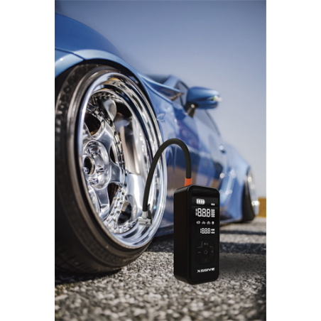 Portable Air Compressor XSSIVE XSS-AP02 – 6,000mAh, Black