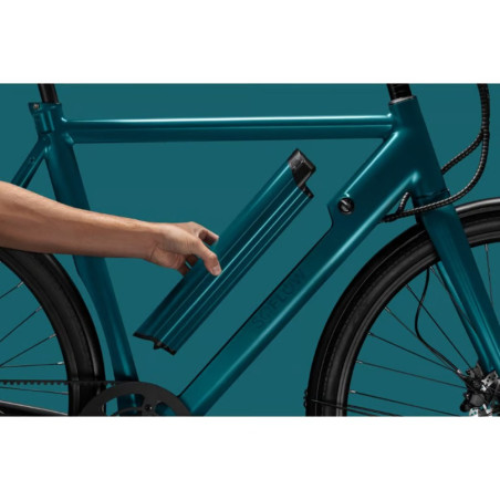 Vélo électrique Soflow Sobike – Vert, Comme neuf · Reconditionné