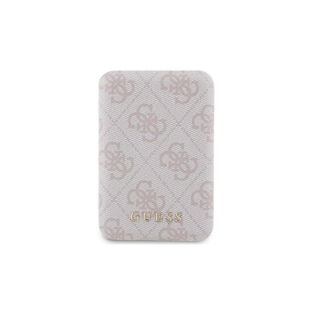 Power Bank PU MagSafe 5000 mAh Guess GUPB5FP4EMGP - Rose — Accessoire · Smarty Paris 18e