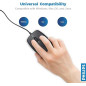 Philips Souris filaire SPK7247 – USB Noir Philips Souris filaire SPK7247 – USB Noir