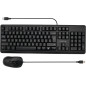 Set clavier et souris filaire Xssive XSS-KMSET2 – QWERTY Noir
