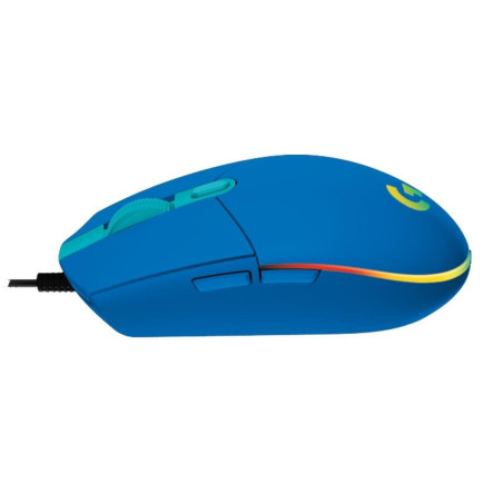Logitech Souris optique filaire G102 LIGHTSYNC – Bleue