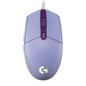 Logitech Souris optique filaire G102 LIGHTSYNC – Violette