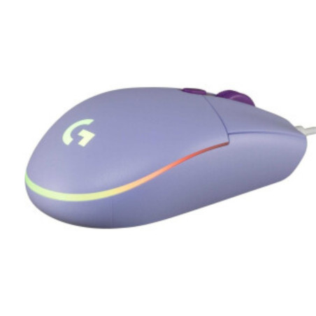 Logitech Souris optique filaire G102 LIGHTSYNC – Violette