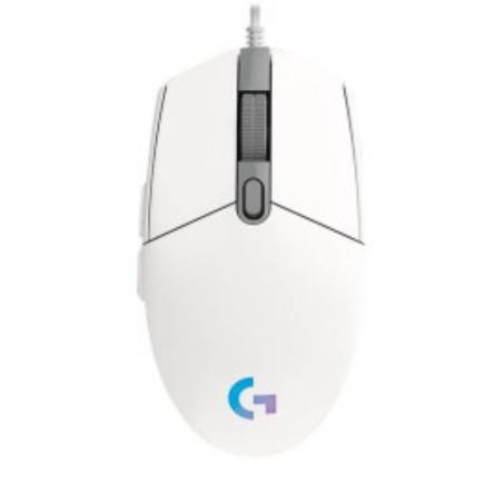 Logitech G102 LIGHTSYNC Wired Optical Mouse – White