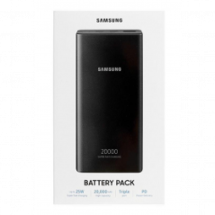 Power Bank SAMSUNG Trio EB-P5300XJEGEU Ultra Rapide 20000mAh 25W Noir